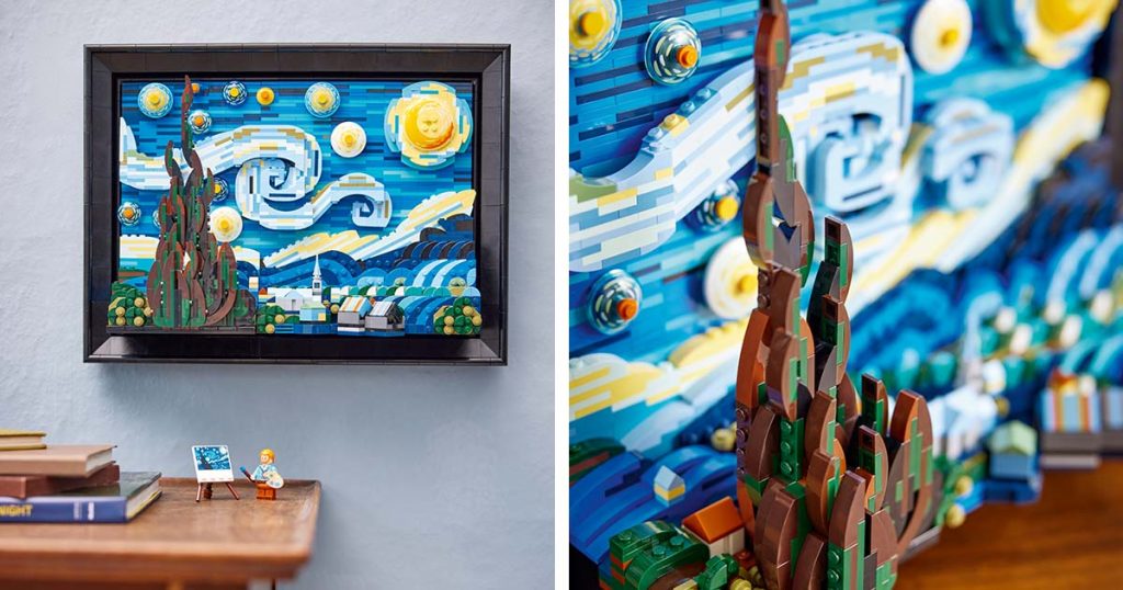 LEGO’s ‘The Starry Night Set’ Pays Tribute to Van Gogh’s Famous Painting