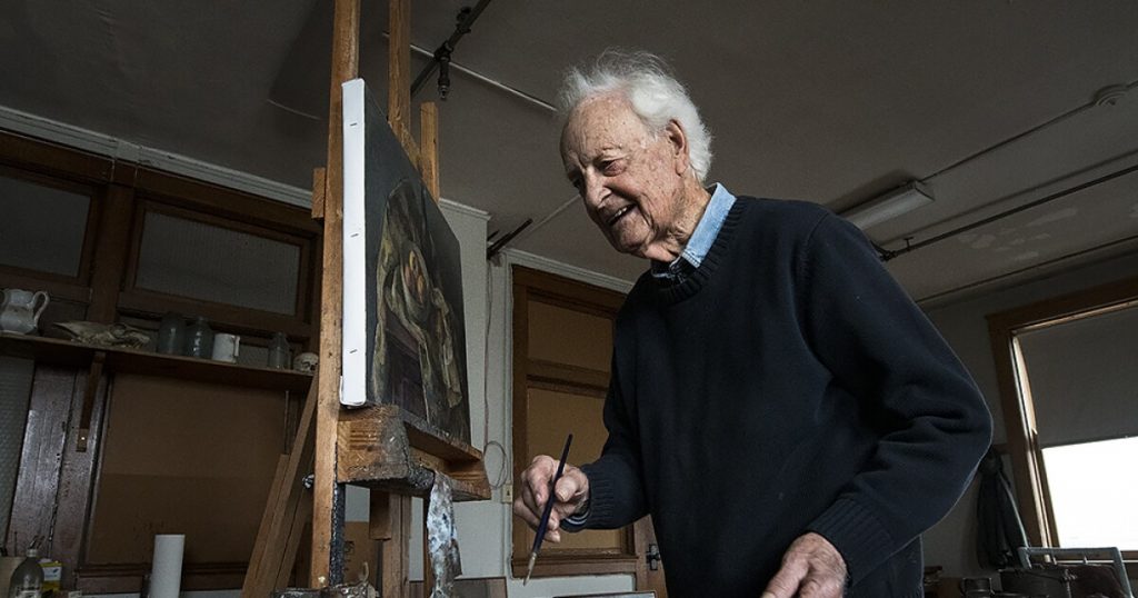 Wilbur Niewald, ‘the ultimate artist’s artist,’ dies at 97 | KCUR 89.3